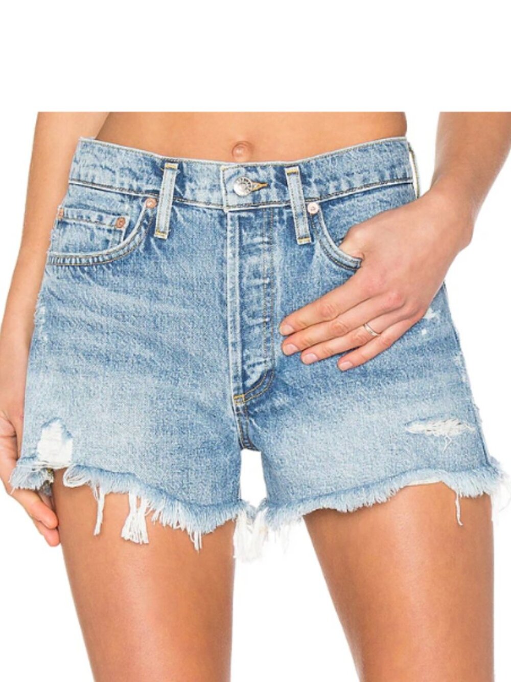 AGOLDE Parker Vintage Cut Off Short